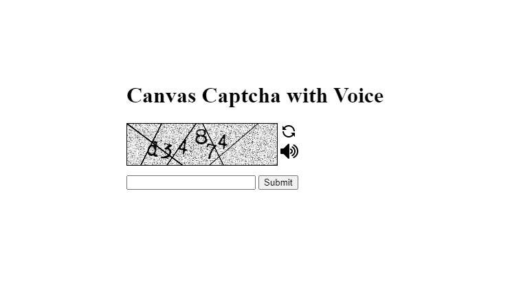 Adding Voice to Captcha to Secure Web Forms